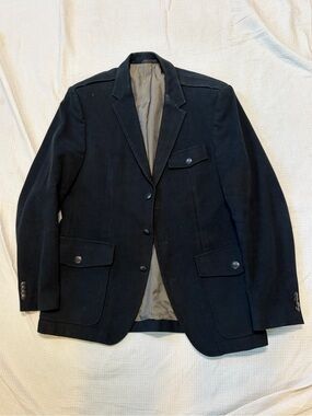 Hugo Boss Black Men's Casual Blazer Jacket - Classic Button Front